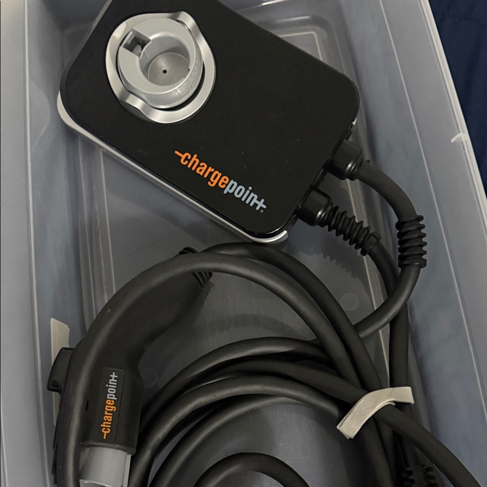 Black and Silver Charging Station